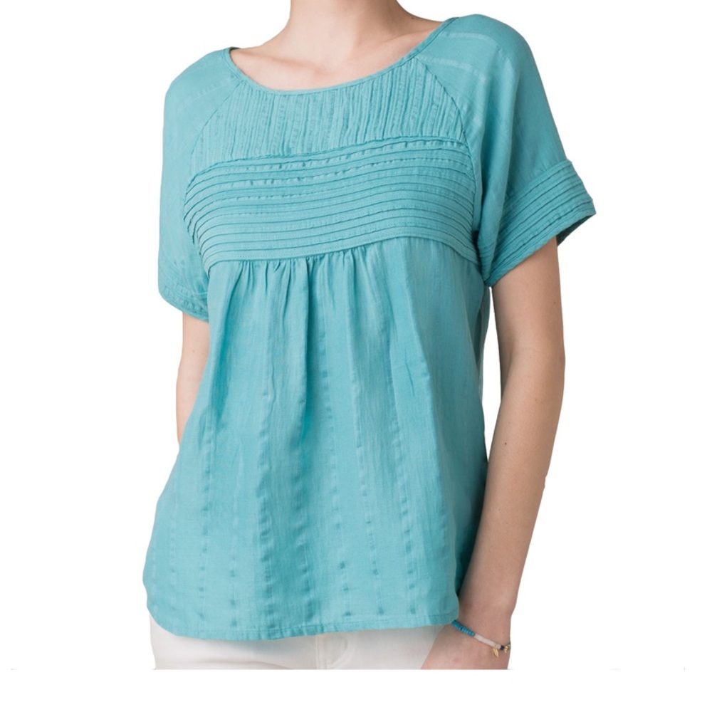 Boho Hippie Aqua Prana Top